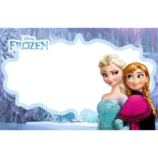 Picture of NAME TAG FROZEN 88X55MM